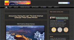 Desktop Screenshot of chasingthelight.info